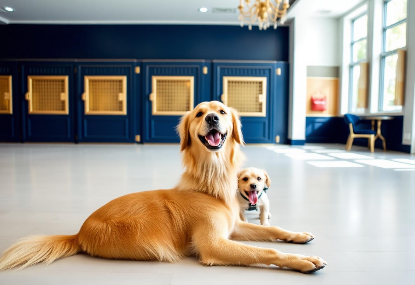 Happy dogs at Presidential Pet Resort